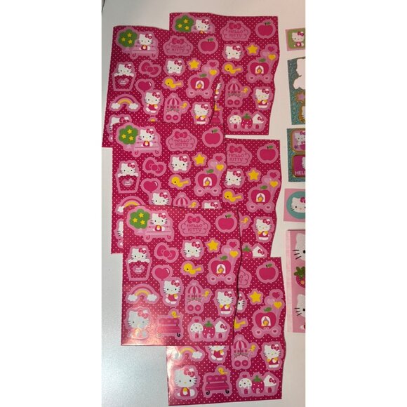 Hello Kitty 2013 sticker lot glitter - Picture 2 of 5